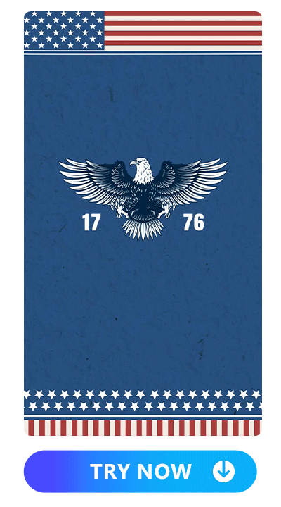 the 4th of July promotion marketing material made by Promeo